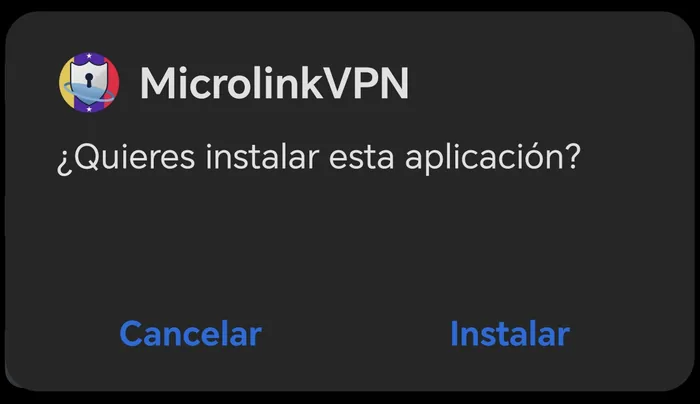 Pulsa «Instalar».