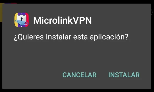 Los dos botones pesan igual. Pulsa «INSTALAR».